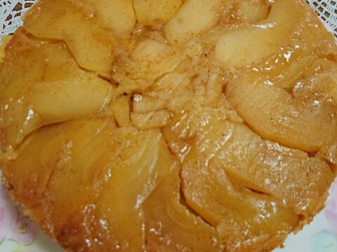 オーブンにお任せ( v^-゜)♪HMリンゴのケーキ